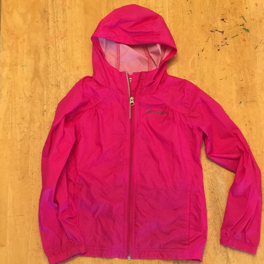 Columbia girls rain jacket
